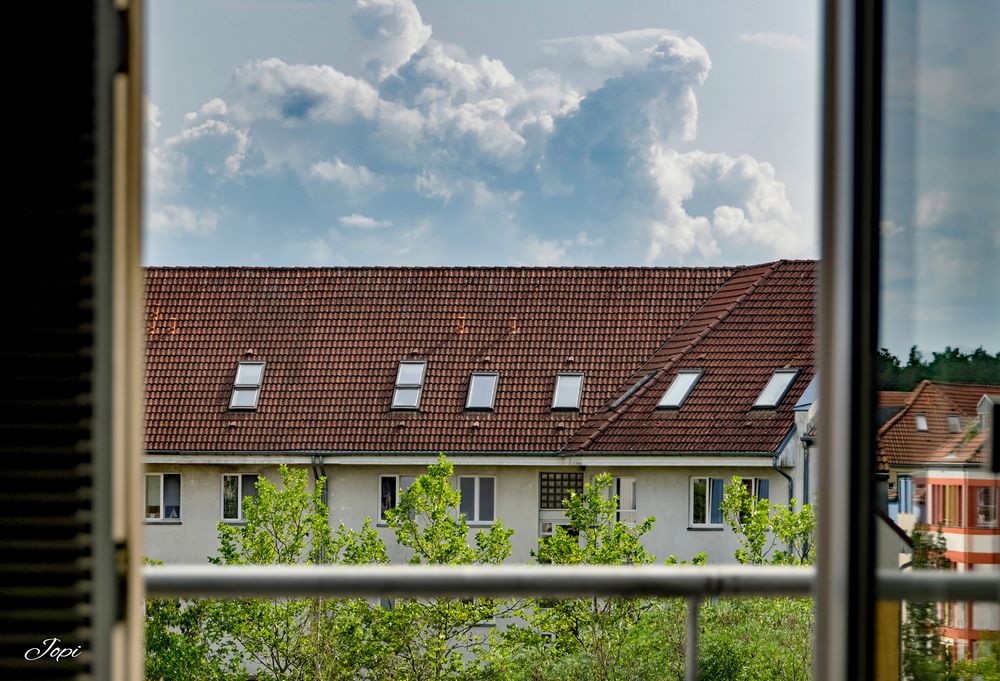 Der Blick aus dem Fenster Foto &amp; Bild landschaft