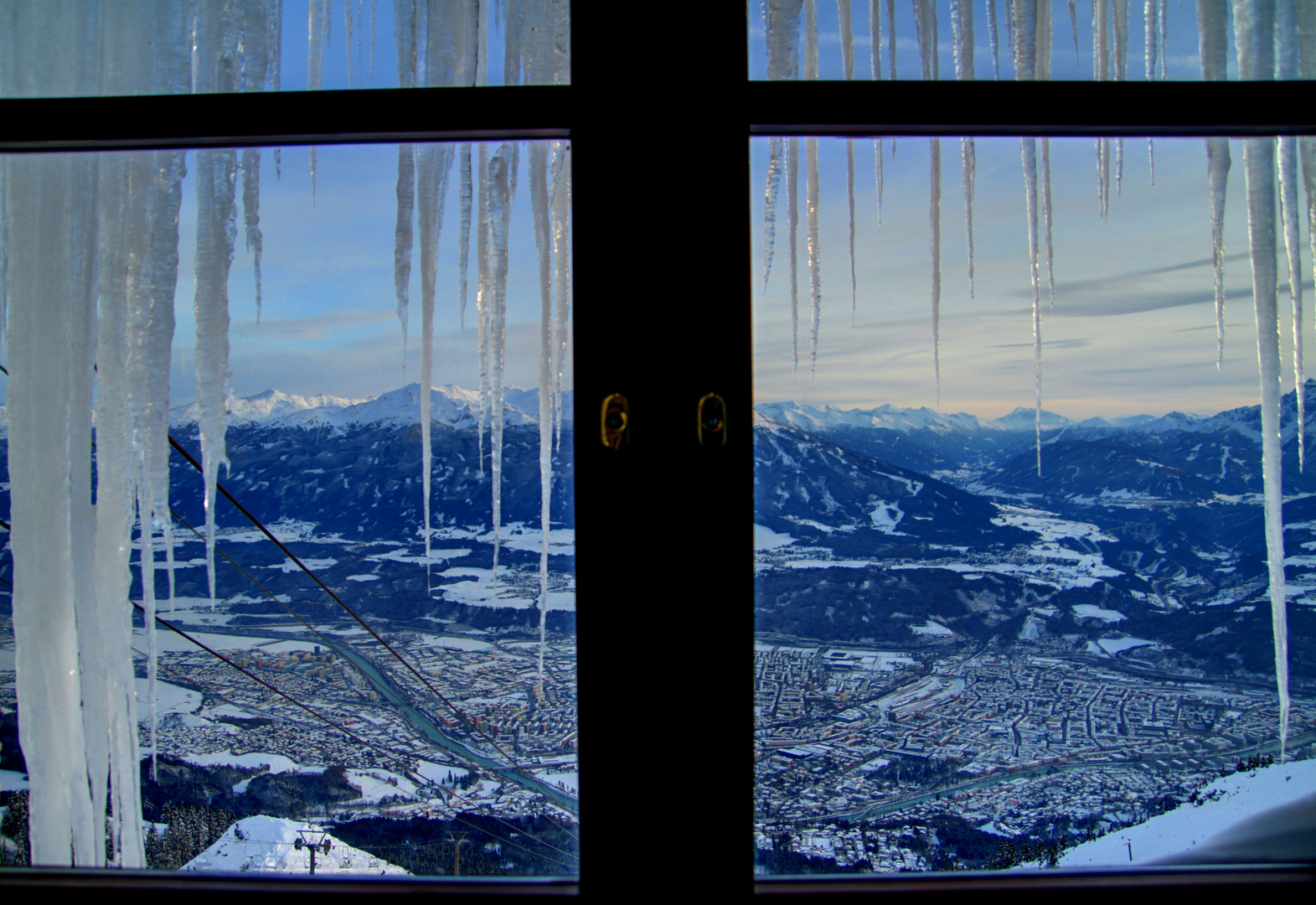 Der Blick aus dem Fenster