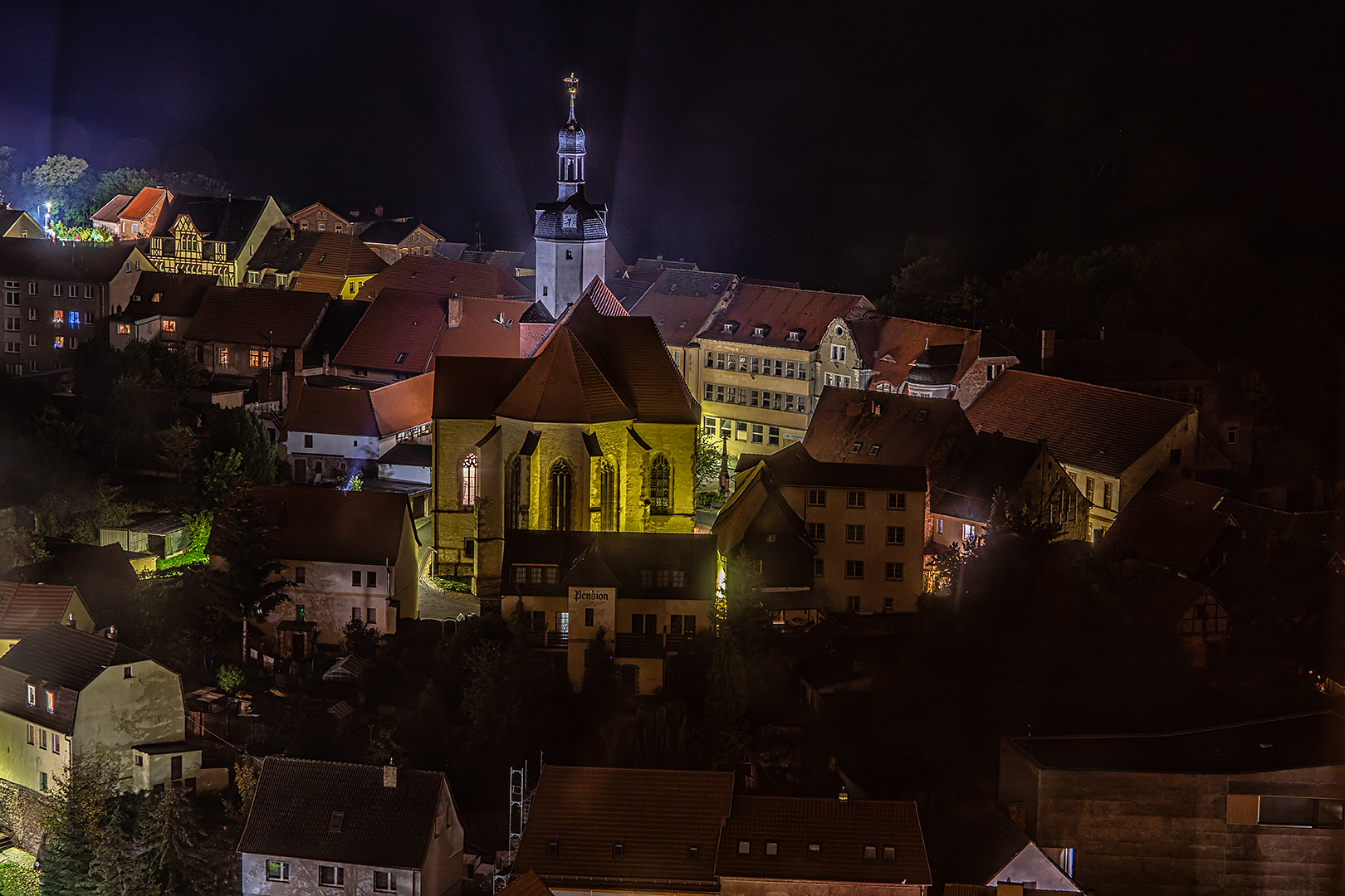 Der Blick aus dem Fenster...