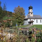 Der Blick aus dem Kräutergarten