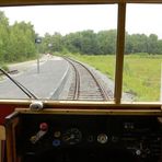 der Blick aus dem Wismarer Schienenbus