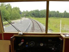 der Blick aus dem Wismarer Schienenbus