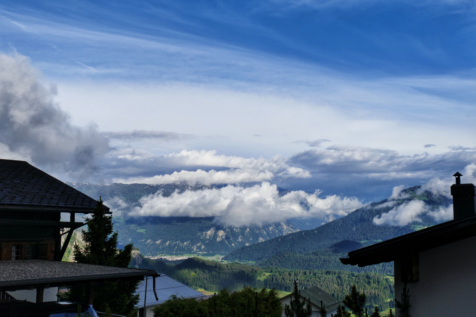 Der Blick aus "meinem" Fenster....