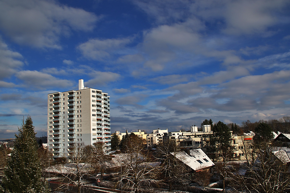 der Blick aus meinem Fenster