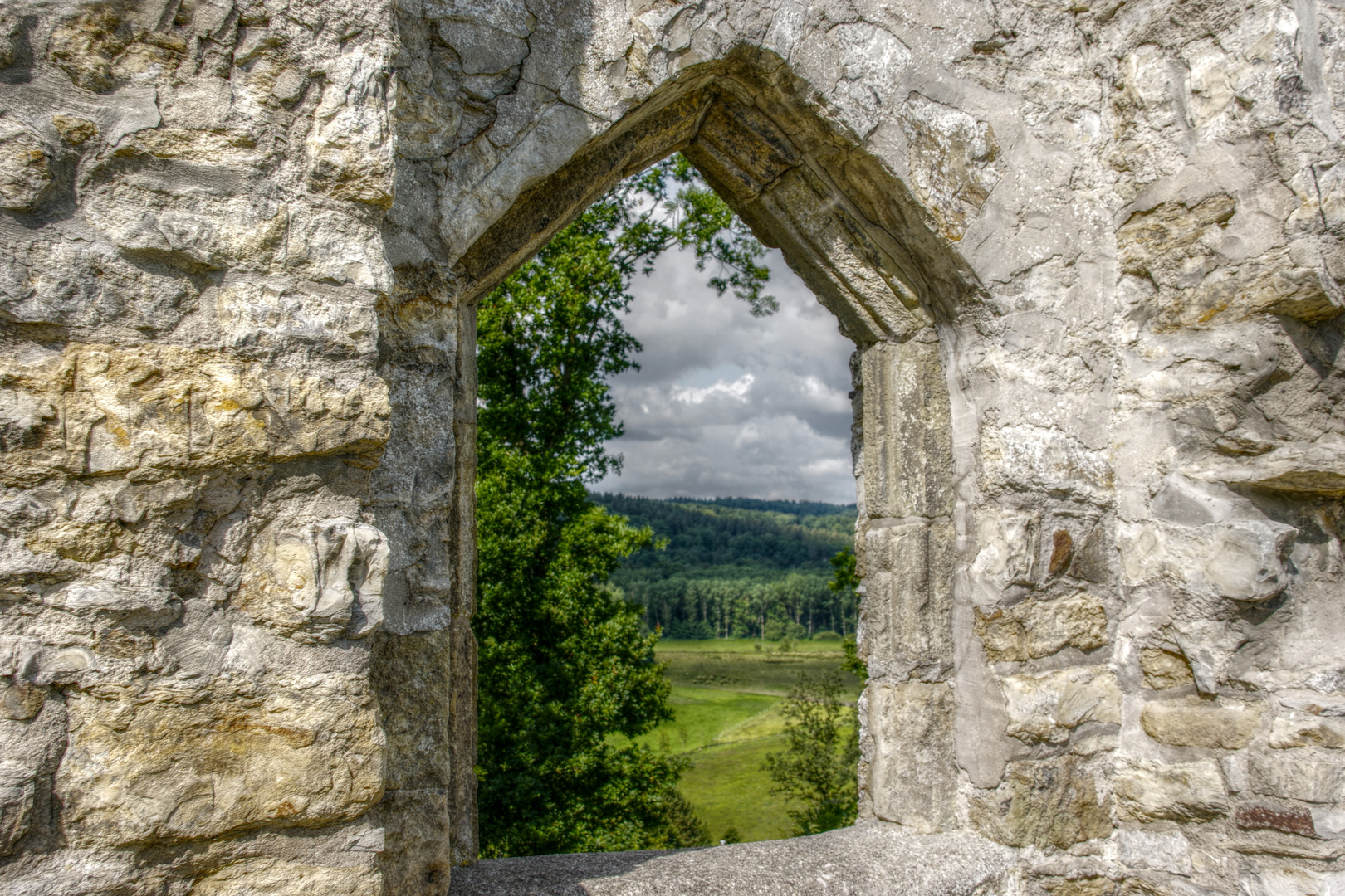 Der Blick durch das Fenster