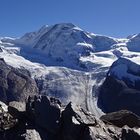 Der Blick etwas abseits vom weltbekannten Logenplatz über Zermatt