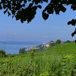 der Blick geht bis nach Meersburg