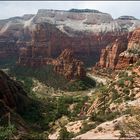 Der Blick in den Zion Canyon