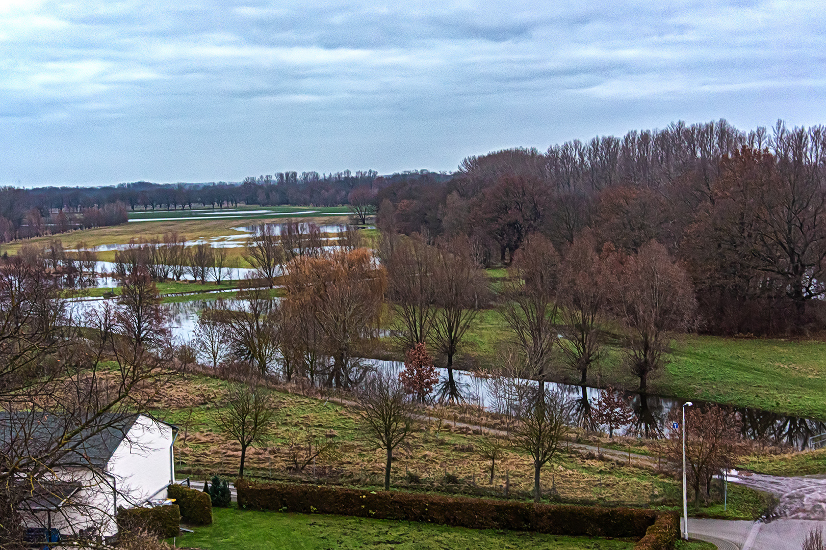 Der Blick in Richtung Löderburger Bruchgraben...