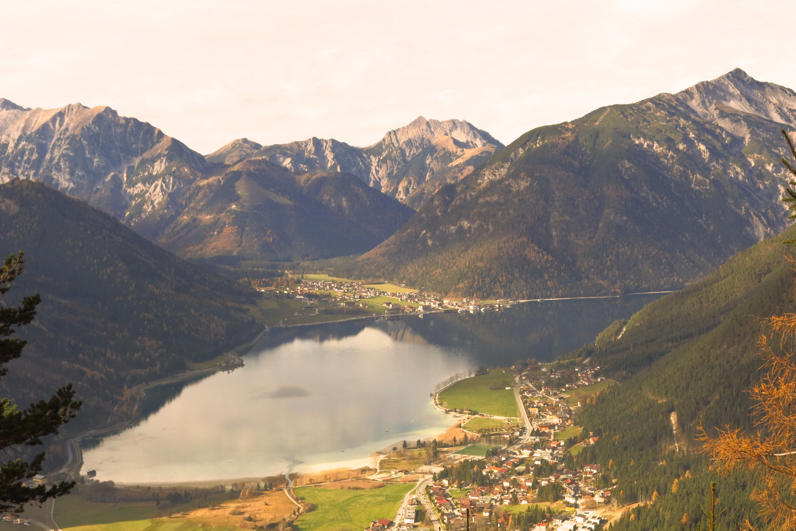 der Blick ins Karwendel