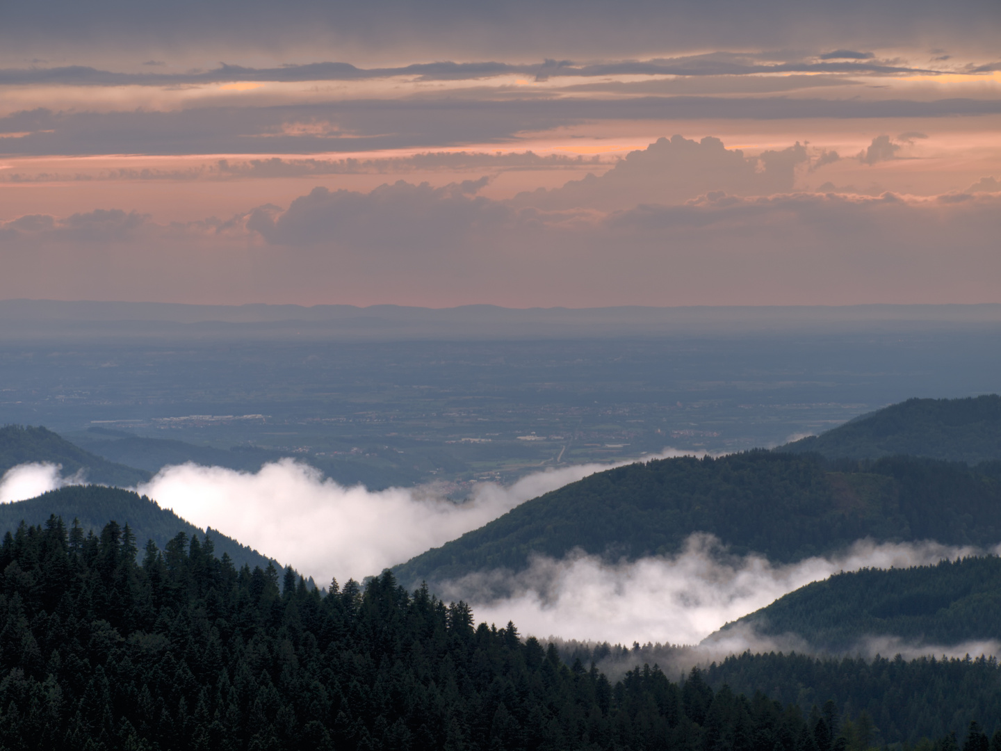 Der Blick ins Tal