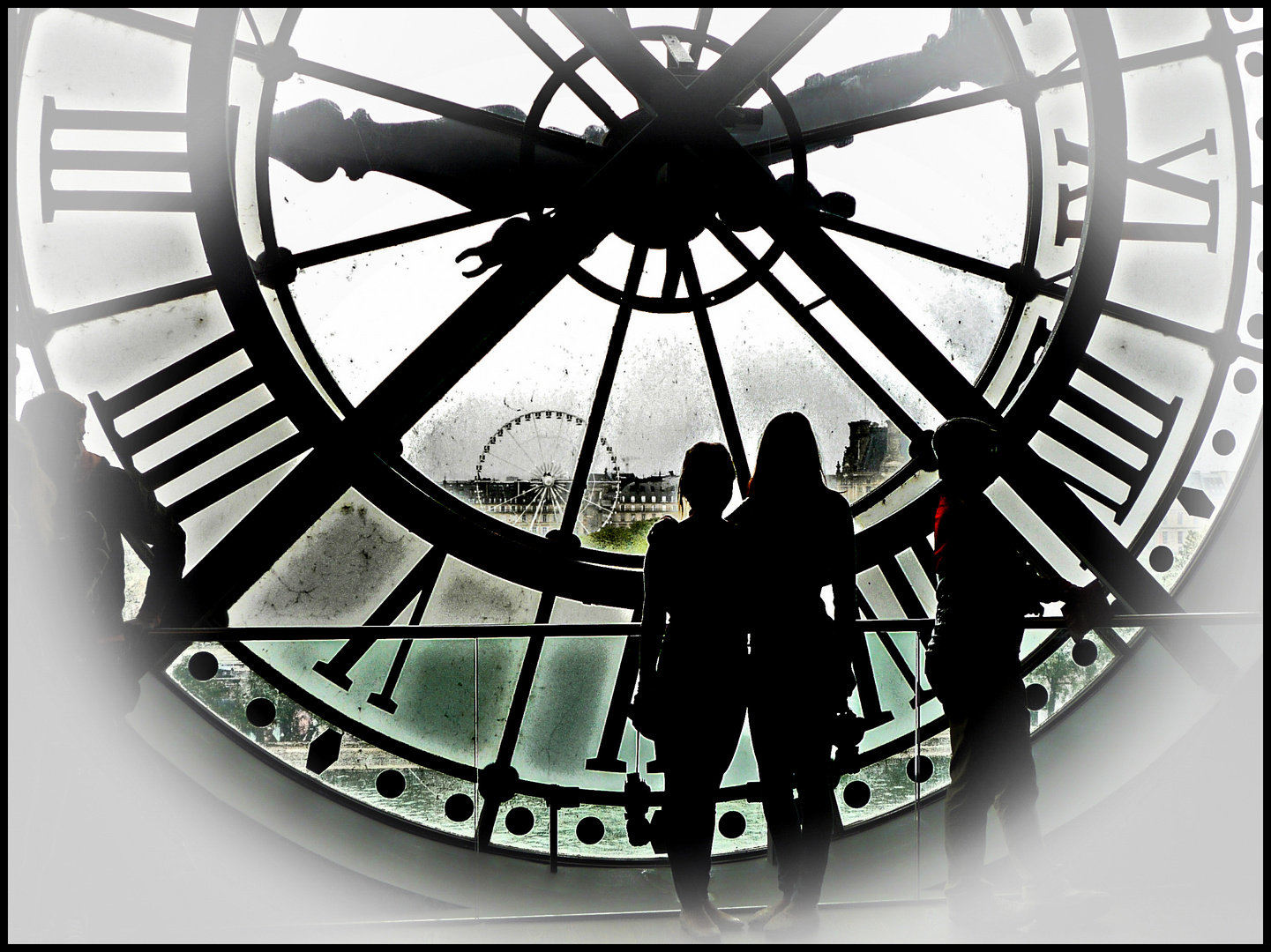 DER BLICK NACH DRAUSSSEN.....