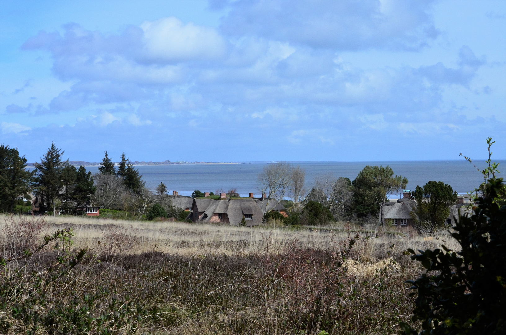 Der Blick nach List auf Sylt