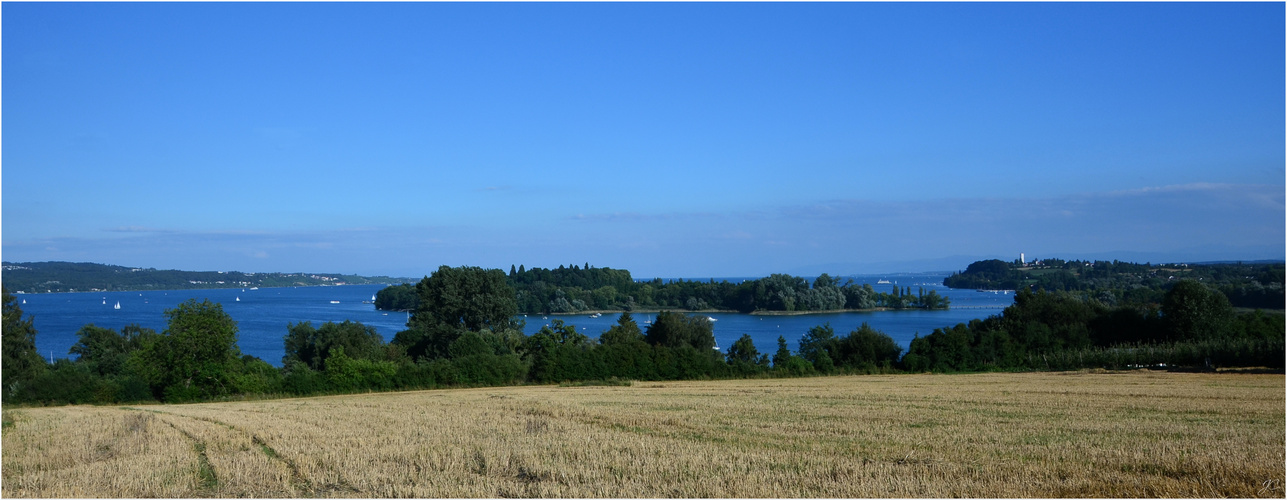 Der Blick nach Mainau