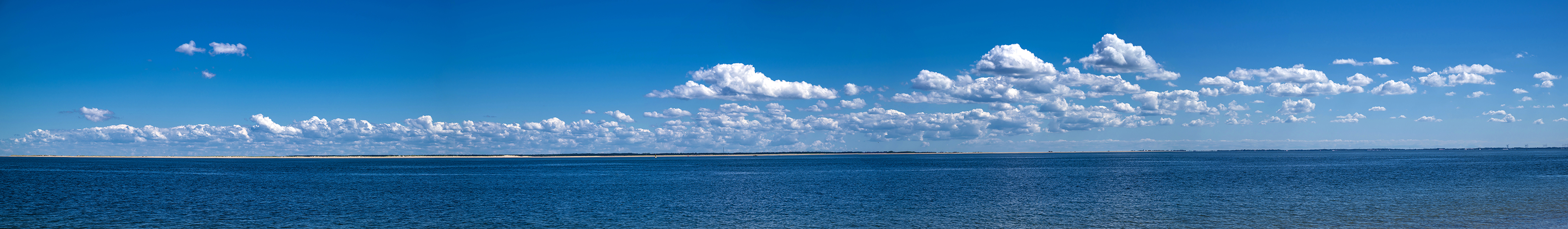 Der Blick nach Rømø, Dänemark