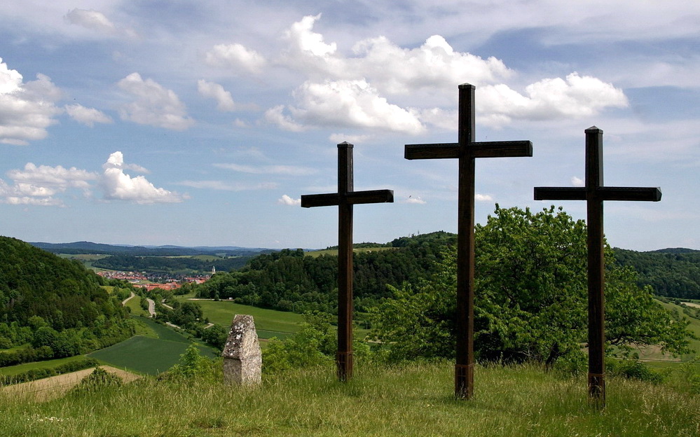 Der Blick nach Salmendingen