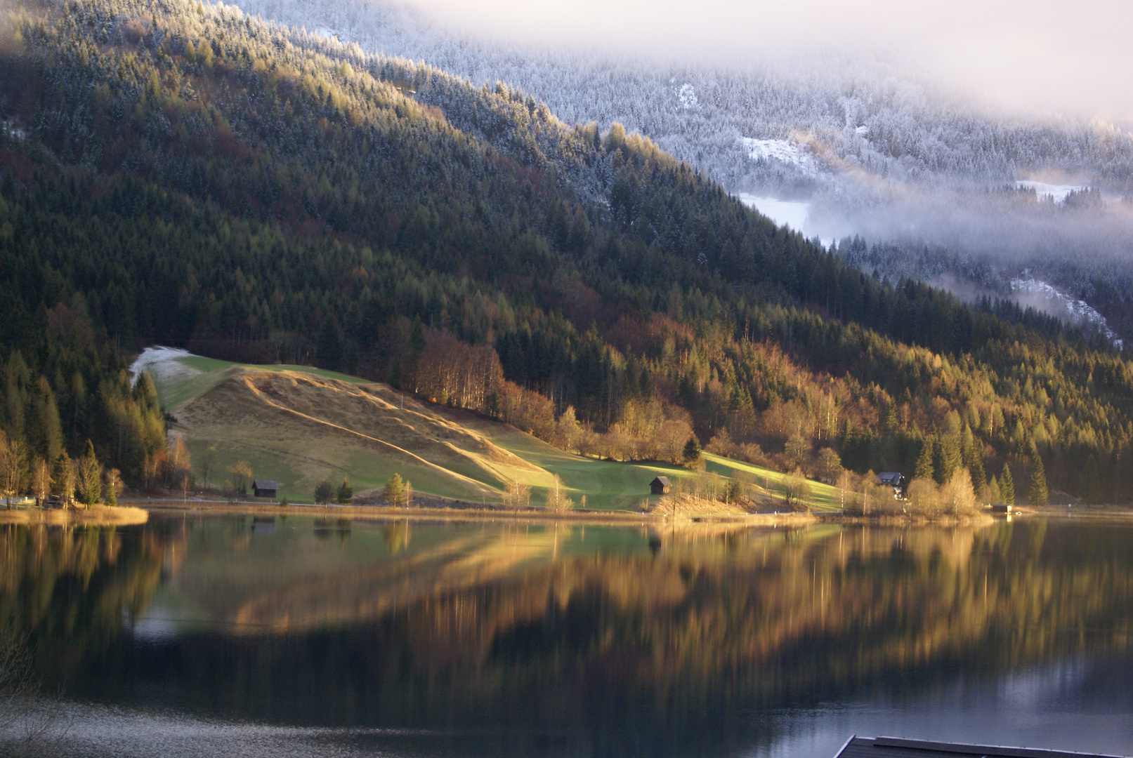 der Blick nach Süden