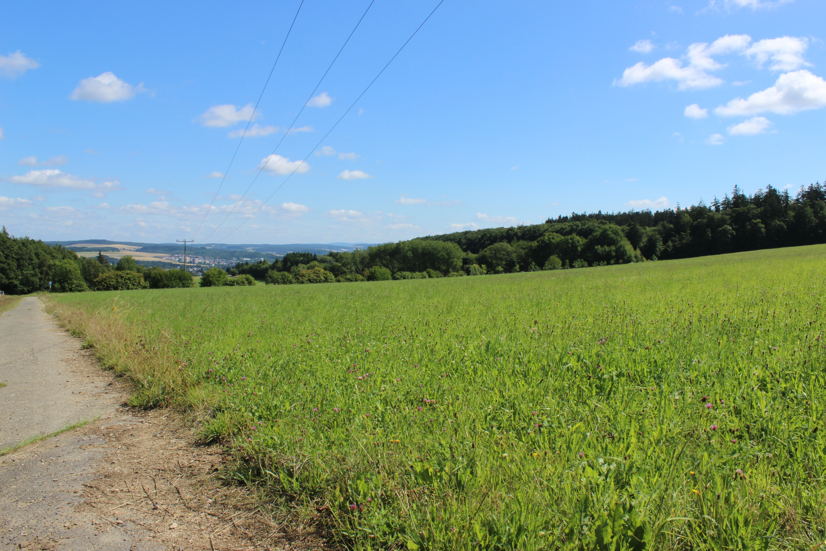 Der Blick nach Taunusstein