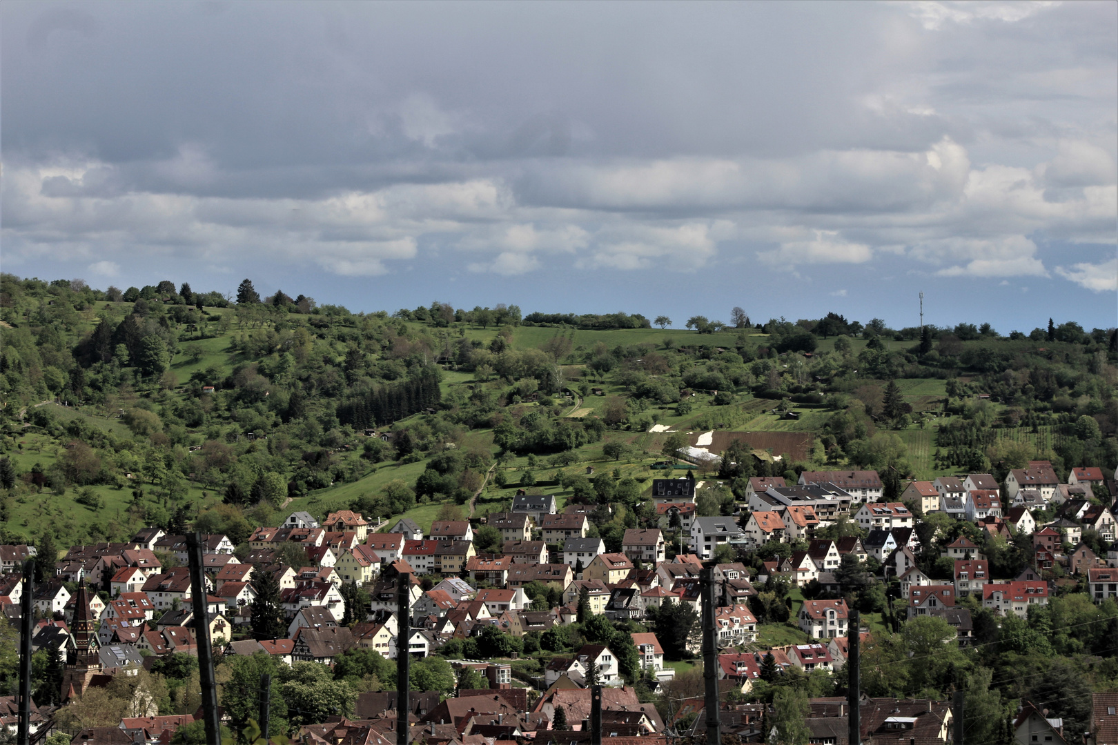 der Blick schweift über s Land 