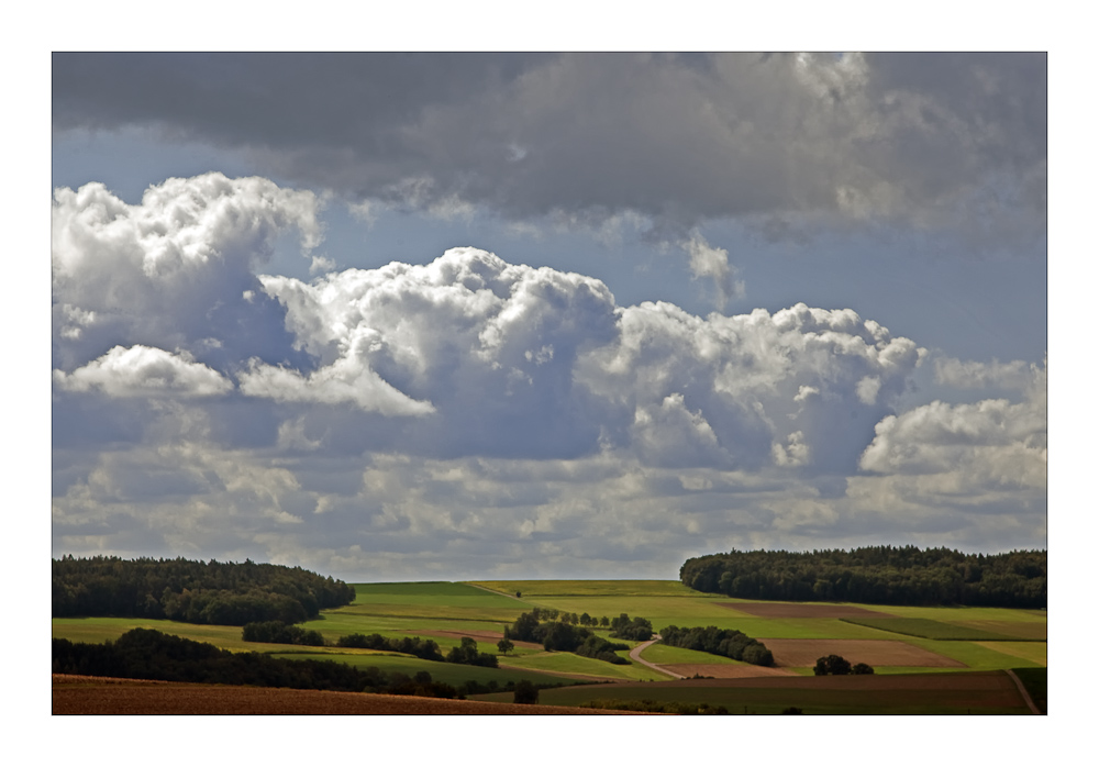 Der Blick über das Land