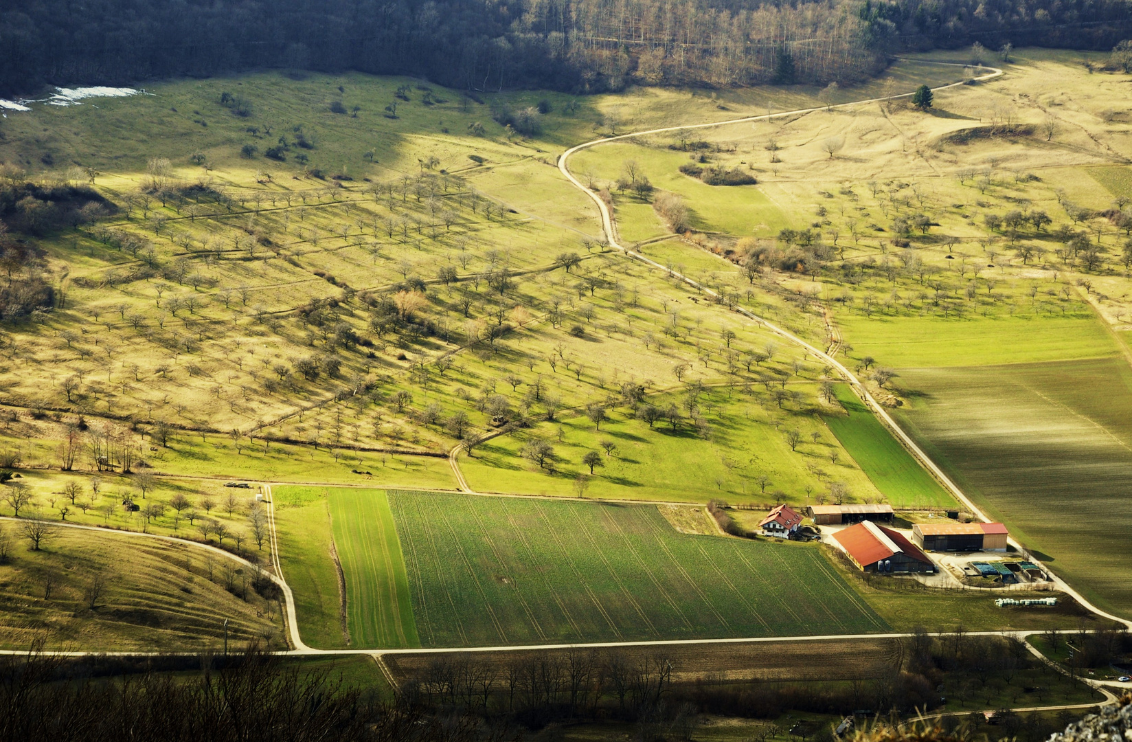 Der Blick übers Land