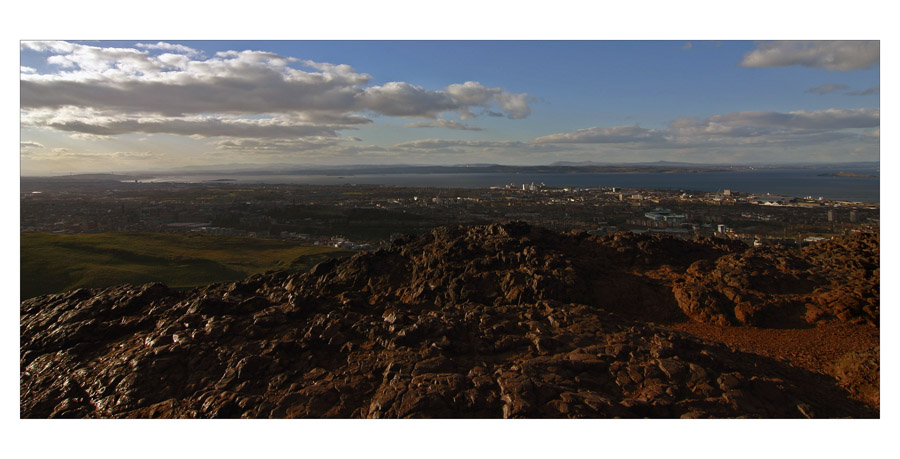 Der Blick vom Arthur's Seat