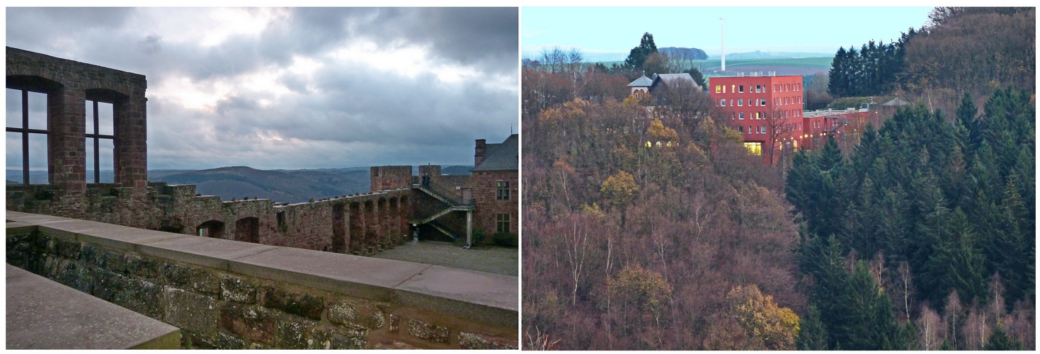 der Blick vom Bergfried