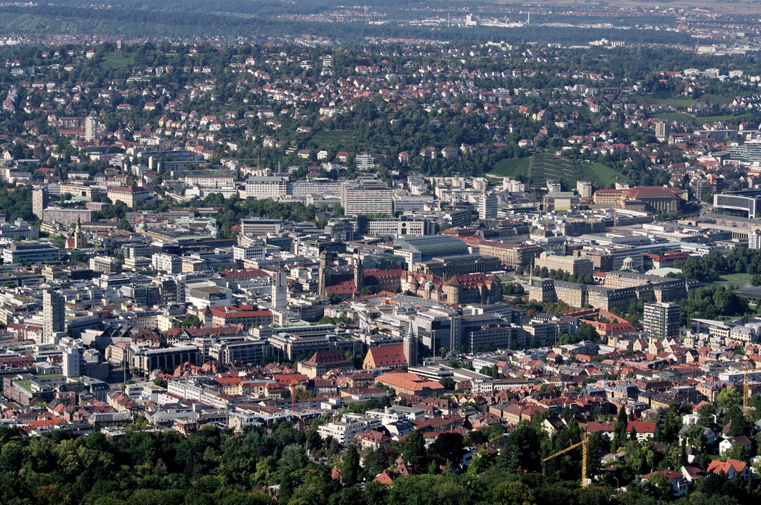 Der Blick vom Fernsehturm