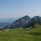 Der Blick vom Füssener Jöchle Richtung Füssen