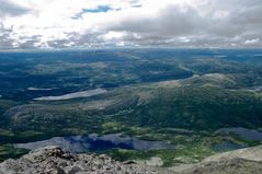 Der Blick vom Gaustatoppen