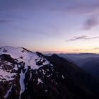 Der Blick vom Hohen Sonnblick auf den Hocharn