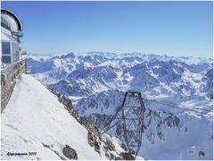 der blick vom pic du midi.......