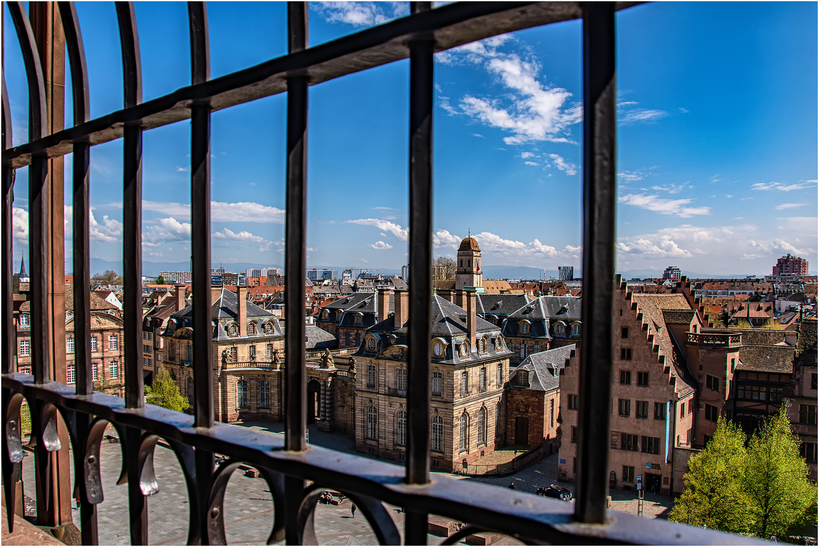 Der Blick vom Straßburger Münster 