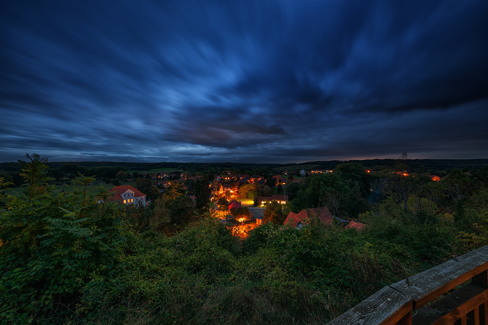 Der Blick vom Walbecker Domberg...