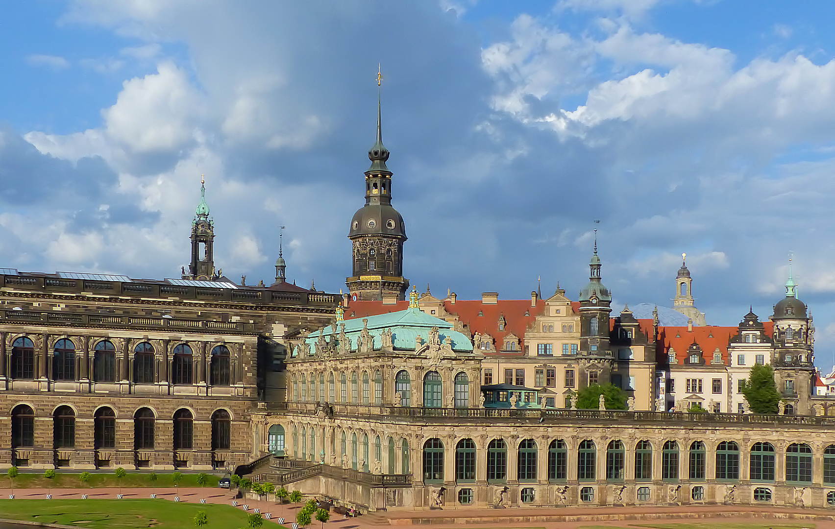 Der Blick vom Zwinger 