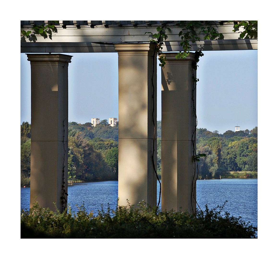 der Blick von Berlin nach Potsdam