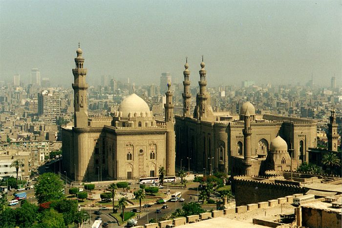 Der Blick von der Alabaster Moschee