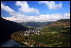 Der Blick von der Burg Metternich