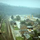 Der Blick von der Hetzdorfer Brücke Juni 1988