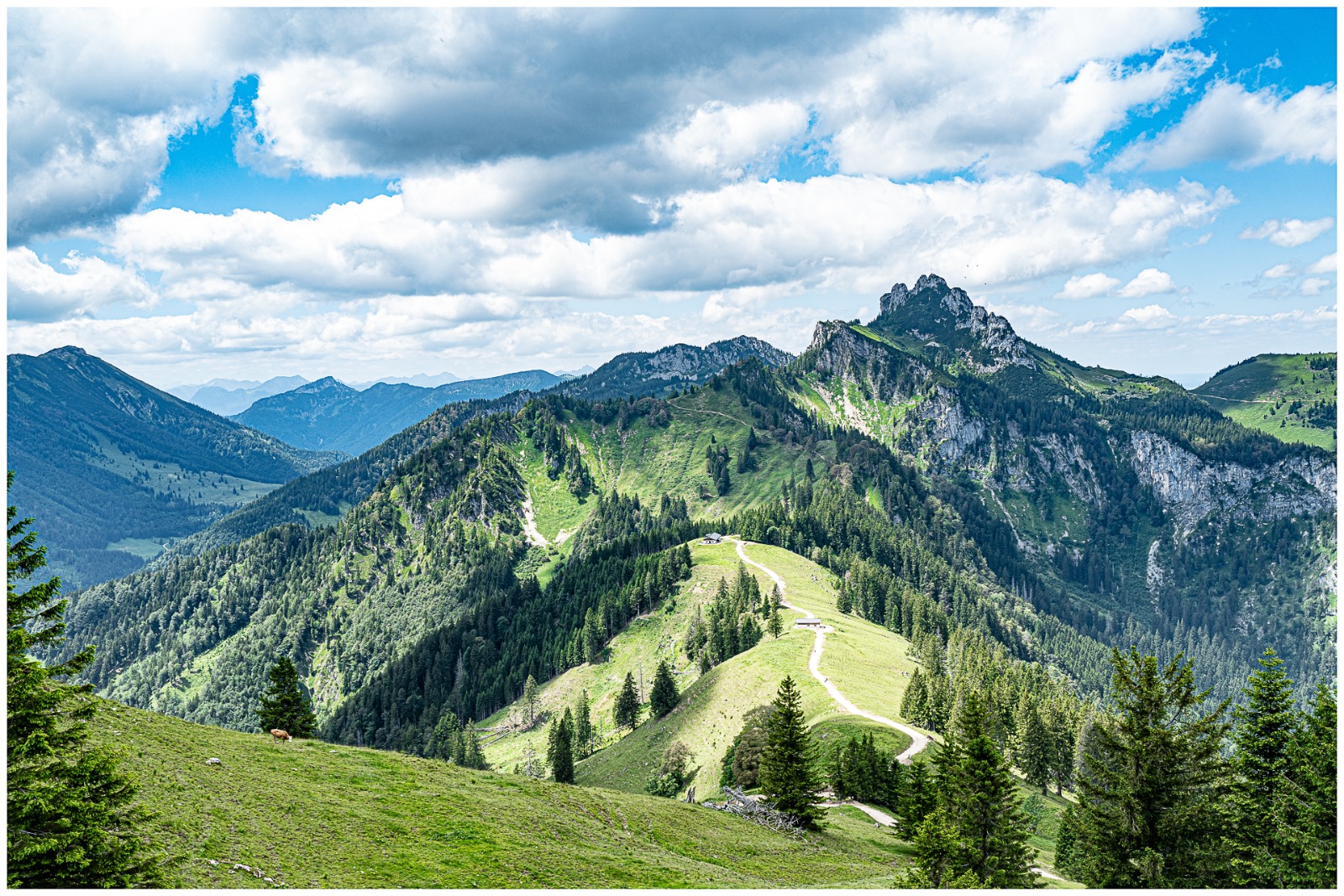 Der Blick von der Hochplatte