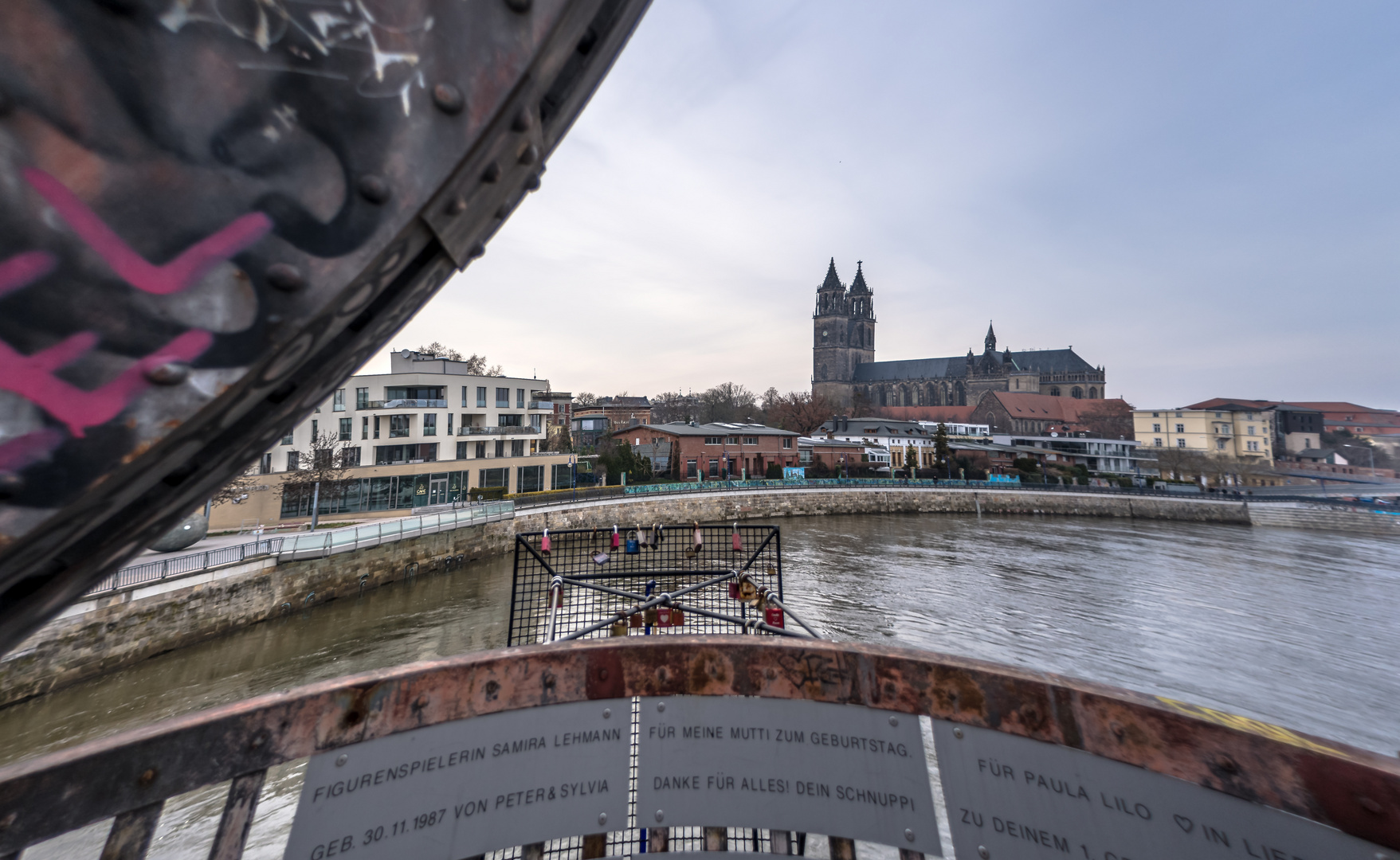 ***      der blick von der Hubbrücke.........        ***