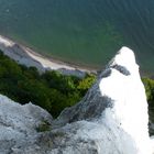 Der Blick von der Victoria-Sicht im Nationalpark Jasmund auf Rügen .....