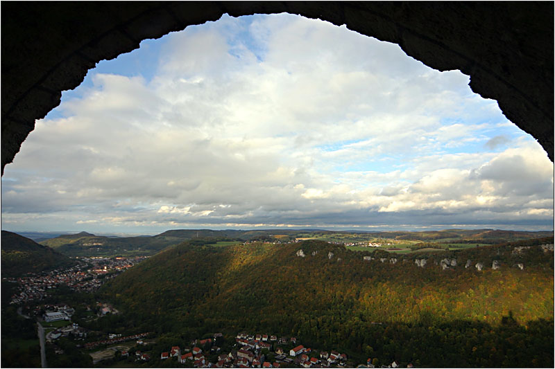 Der Blick von Lichtenstein