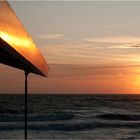 der Blick von meiner Terrasse auf die Nordsee