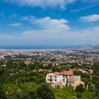 Der Blick von Monreale auf Palermo und das Tyrrhenische Meer