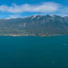 Der Blick von Tremosine auf den Lago di Garda