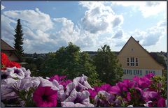 Der Blick von unserem Balkon...