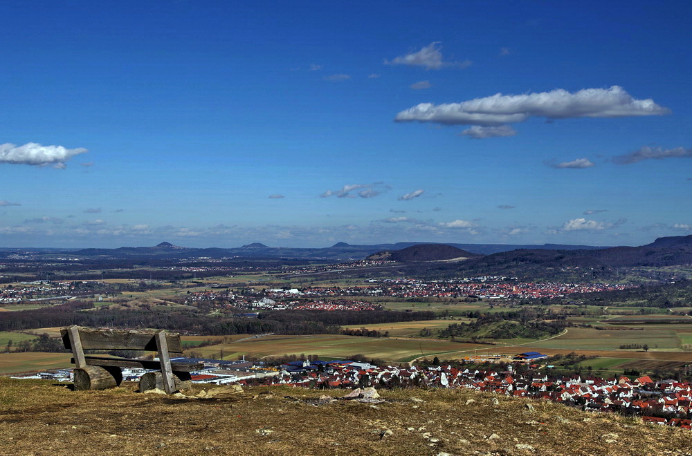 Der Blick zu den Kaiserbergen