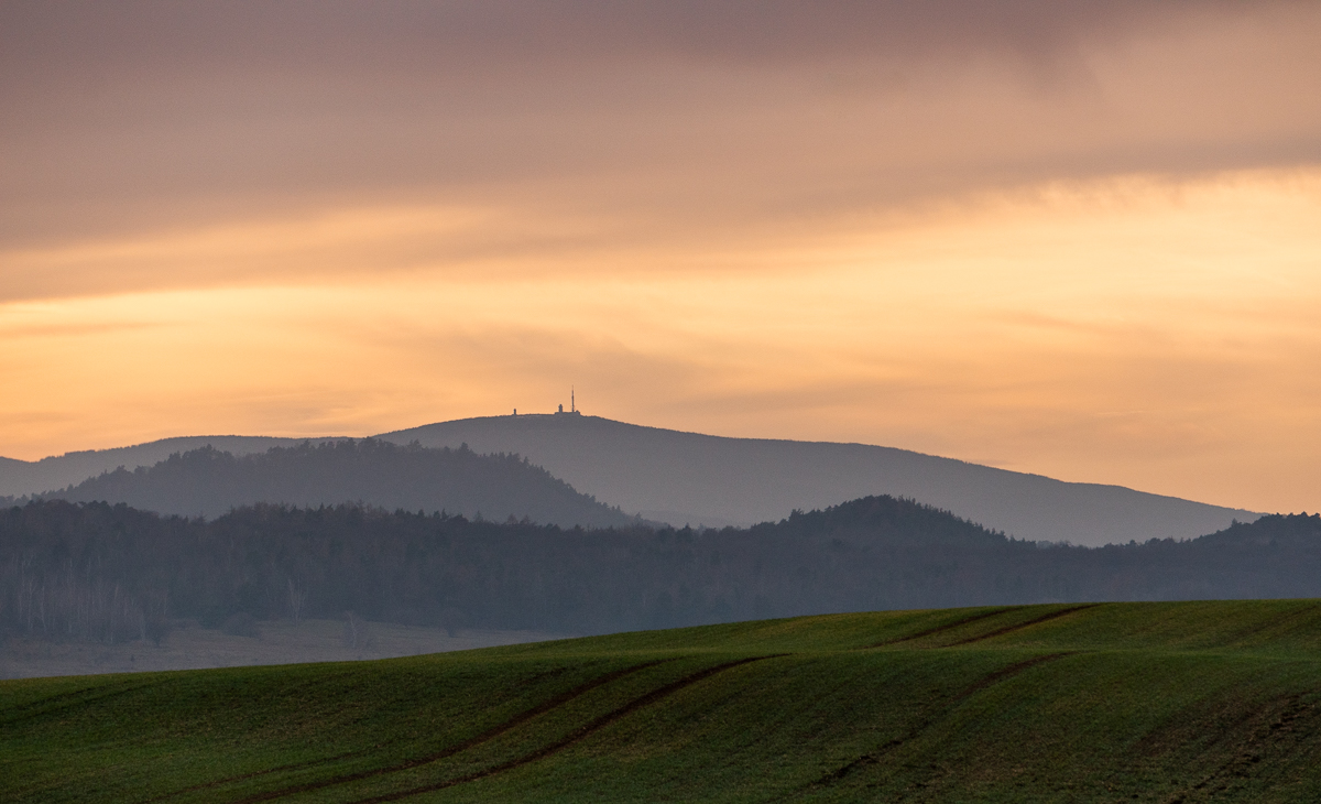 Der Blick zum Brocken 