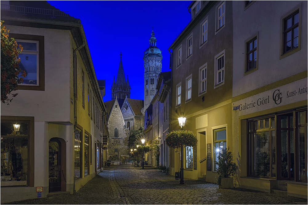 Der Blick zum Naumburger Dom